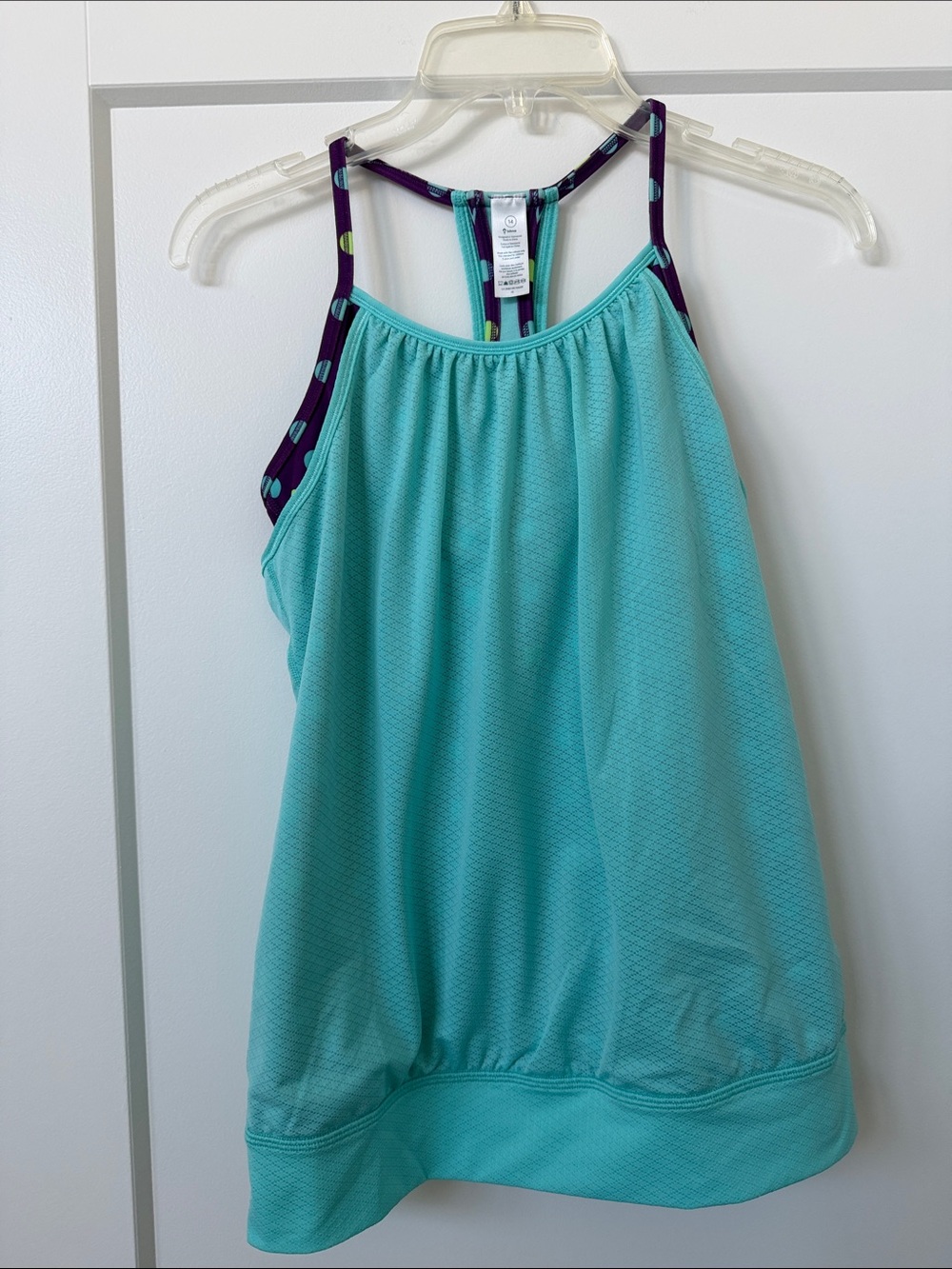 Ivivva (Lululemon kids) Girl’s Sports Bra Workout Top Size 14 Bx2